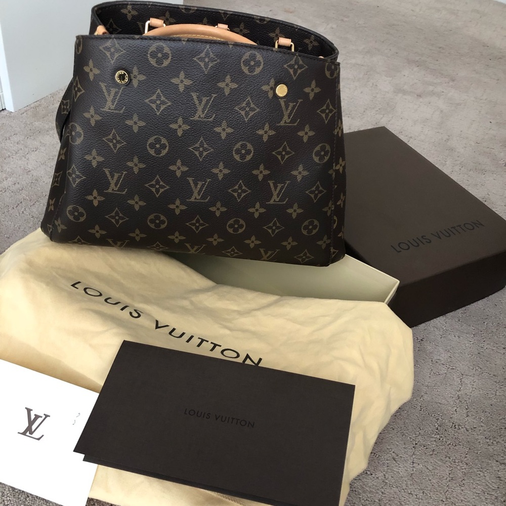 LV Montaigne MM monogram (authentic)